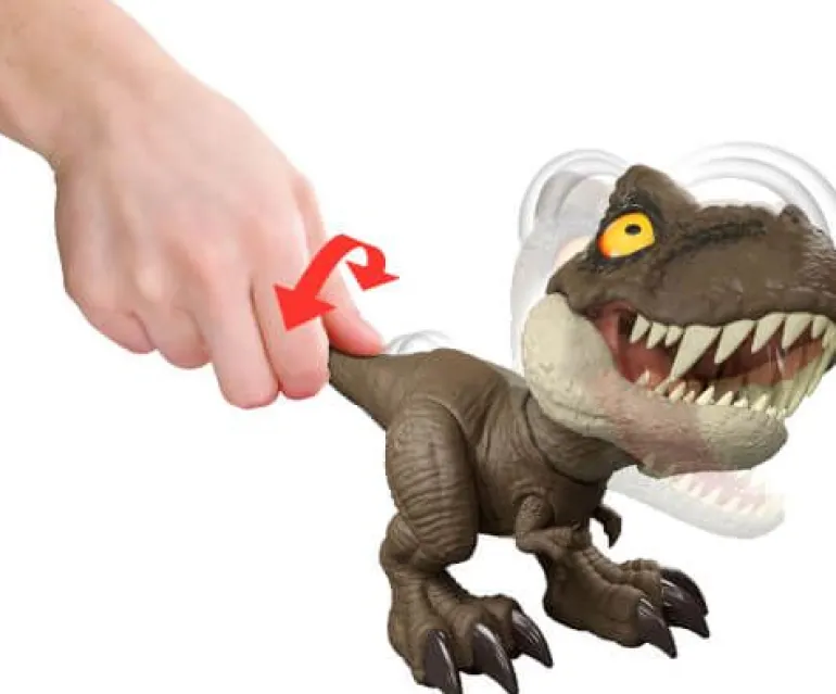 Jurassic World Brüllkommando Tyrannosaurus Rex Dinosaurierfigur, | Teddy Toys Kinderwelt