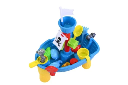 Knorrtoys - Sand- und Wassertisch - "Piratenschiff" | Teddy Toys Kinderwelt