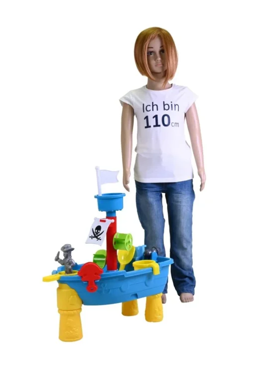 Knorrtoys - Sand- und Wassertisch - "Piratenschiff" | Teddy Toys Kinderwelt