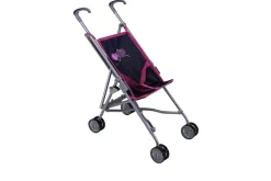 Knorrtoys Puppenbuggy - Sim Flying Hearts Blue-pink | Teddy Toys Kinderwelt