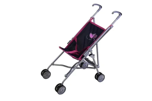 Knorrtoys Puppenbuggy - Sim Flying Hearts Blue-pink | Teddy Toys Kinderwelt
