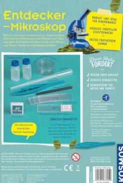 Kosmos Experimentierkasten Entdecker-Mikroskop | Teddy Toys Kinderwelt