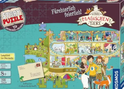 Kosmos Puzzle - Schule der magischen Tiere: Fürchterlich feierlich! | Teddy Toys Kinderwelt