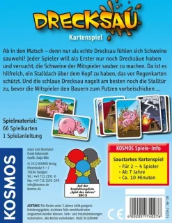 Kosmos Spiele - Drecksau Kartenspiel | Teddy Toys Kinderwelt