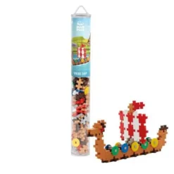 100 Kreativ Bausteine Wikingerschiff | Teddy Toys Kinderwelt