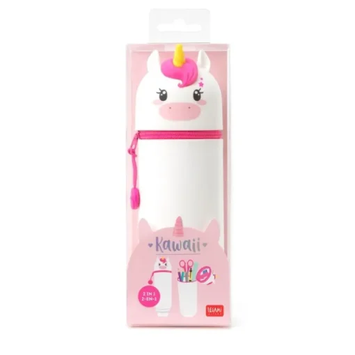 Legami 2-in-1-Federmäppchen aus Silikon - Unicorn | Teddy Toys Kinderwelt