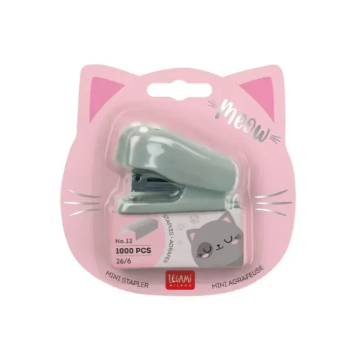 Legami Mini Heftzange - Meow Kitty | Teddy Toys Kinderwelt