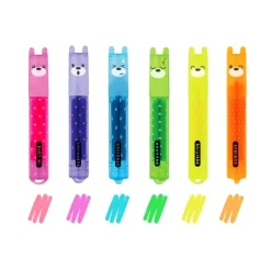 Legami Set mit 6 Mini-Textmarkern - Teddy‘s Mood | Teddy Toys Kinderwelt