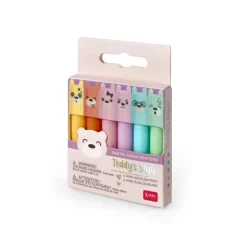 Legami Set mit 6 Mini-Textmarkern - Teddy‘s Style | Teddy Toys Kinderwelt