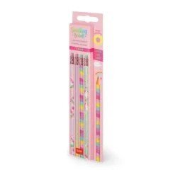 Legami Smelling Good! - 4er-Set duftende HB-Bleistifte Unicorn | Teddy Toys Kinderwelt