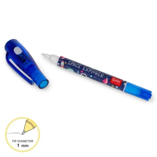 Legami Stift mit Unsichtbarer Tinte - Magic Pen Space- Motiv | Teddy Toys Kinderwelt