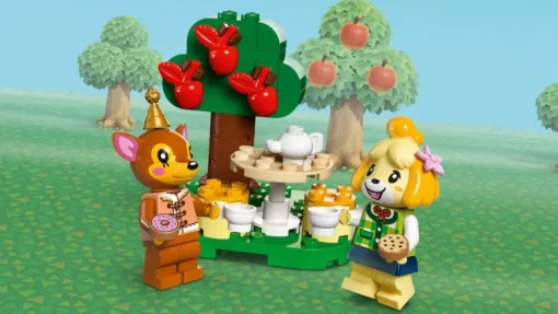 LEGO® Animal Crossing 77049 Besuch von Melinda | Teddy Toys Kinderwelt