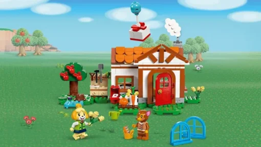 LEGO® Animal Crossing 77049 Besuch von Melinda | Teddy Toys Kinderwelt