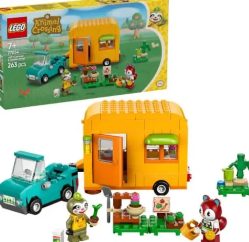 LEGO® Animal Crossing™ 77054 Gerds Wohnwagen & Gärtnerei | Teddy Toys Kinderwelt