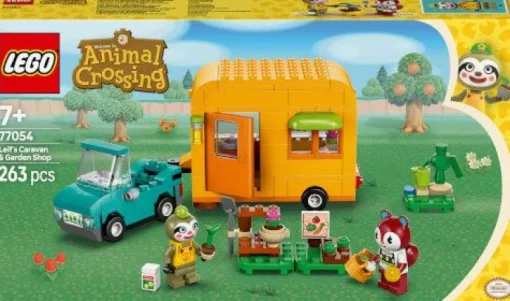 LEGO® Animal Crossing™ 77054 Gerds Wohnwagen & Gärtnerei | Teddy Toys Kinderwelt