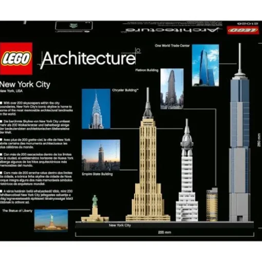 LEGO® Architecture 21028 New York City, 598 Teile | Teddy Toys Kinderwelt