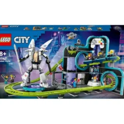LEGO® City 60421 Achterbahn mit Roboter-Mech | Teddy Toys Kinderwelt