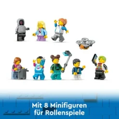 LEGO® City 60421 Achterbahn mit Roboter-Mech | Teddy Toys Kinderwelt