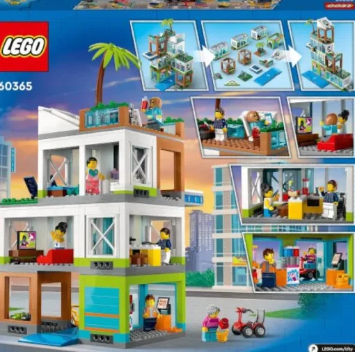 LEGO® City 60365 Appartementhaus | Teddy Toys Kinderwelt