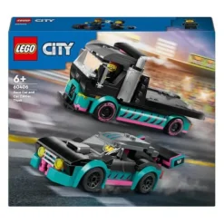 LEGO® City 60406 Autotransporter mit Rennwagen | Teddy Toys Kinderwelt