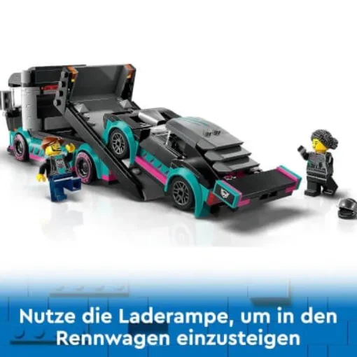 LEGO® City 60406 Autotransporter mit Rennwagen | Teddy Toys Kinderwelt
