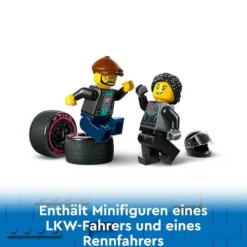 LEGO® City 60406 Autotransporter mit Rennwagen | Teddy Toys Kinderwelt