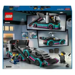 LEGO® City 60406 Autotransporter mit Rennwagen | Teddy Toys Kinderwelt