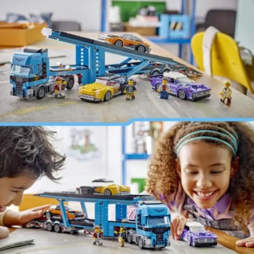 LEGO® City 60408 Autotransporter mit Sportwagen | Teddy Toys Kinderwelt