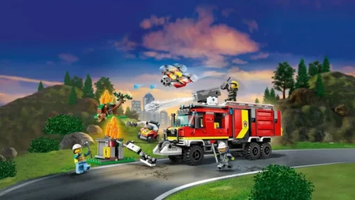 LEGO City 60374 Einsatzleitwagen der Feuerwehr | Teddy Toys Kinderwelt