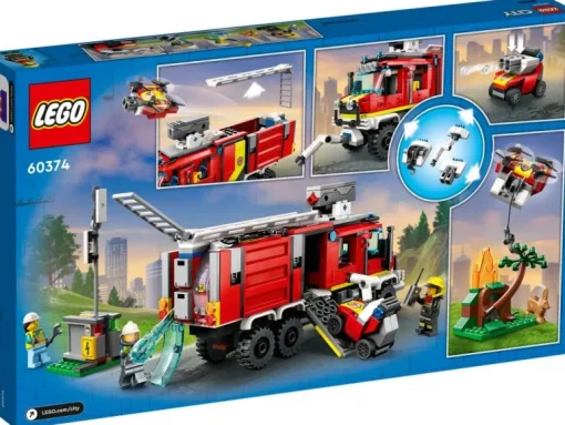 LEGO City 60374 Einsatzleitwagen der Feuerwehr | Teddy Toys Kinderwelt