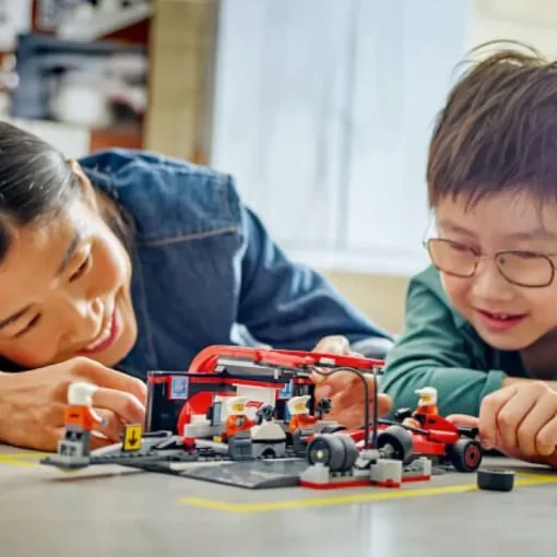 LEGO® City 60443 F1 Boxenstopp mit Boxencrew und Ferrari Flitzer | Teddy Toys Kinderwelt