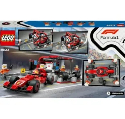 LEGO® City 60443 F1 Boxenstopp mit Boxencrew und Ferrari Flitzer | Teddy Toys Kinderwelt