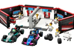LEGO® City 60444 F1 Garage mit Mercedes-AMG & Alpine Rennautos | Teddy Toys Kinderwelt