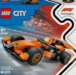 LEGO® City 60442 F1 Rennfahrer mit McLaren Rennauto | Teddy Toys Kinderwelt