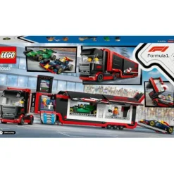 LEGO® City 60445 F1 Transporter mit RB20 & AMR24 F1 Rennautos | Teddy Toys Kinderwelt