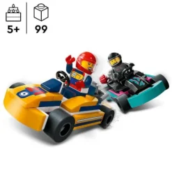LEGO® City 60400 Go-Ks mit Rennfahrern | Teddy Toys Kinderwelt