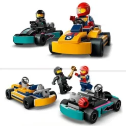 LEGO® City 60400 Go-Ks mit Rennfahrern | Teddy Toys Kinderwelt