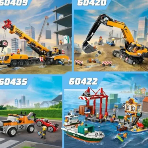 LEGO® City 60422 Hafen mit Frachtschiff | Teddy Toys Kinderwelt