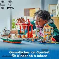 LEGO® City 60422 Hafen mit Frachtschiff | Teddy Toys Kinderwelt