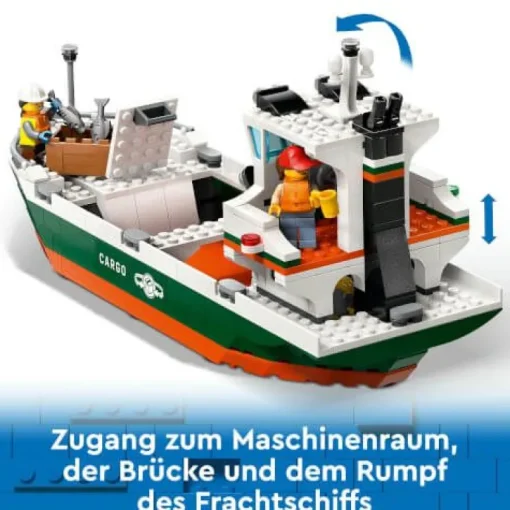 LEGO® City 60422 Hafen mit Frachtschiff | Teddy Toys Kinderwelt