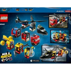 LEGO® City 60462 Kombinationsset mit Hubschrauber, Löschauto und | Teddy Toys Kinderwelt