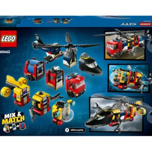 LEGO® City 60462 Kombinationsset mit Hubschrauber, Löschauto und | Teddy Toys Kinderwelt