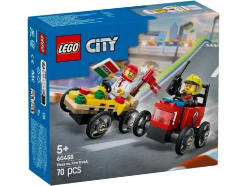 LEGO® City 60458 Pizzalieferwagen vs. Löschauto | Teddy Toys Kinderwelt
