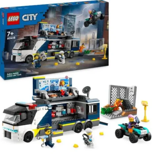 LEGO® City 60418 Polizeitruck mit Labor | Teddy Toys Kinderwelt