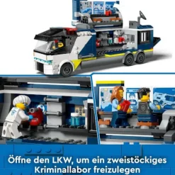LEGO® City 60418 Polizeitruck mit Labor | Teddy Toys Kinderwelt