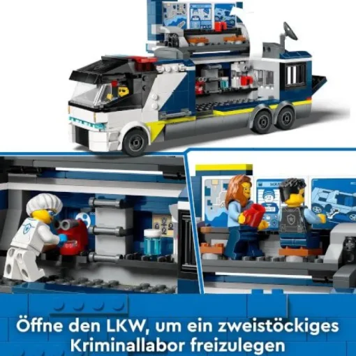 LEGO® City 60418 Polizeitruck mit Labor | Teddy Toys Kinderwelt