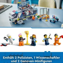 LEGO® City 60418 Polizeitruck mit Labor | Teddy Toys Kinderwelt