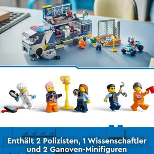 LEGO® City 60418 Polizeitruck mit Labor | Teddy Toys Kinderwelt