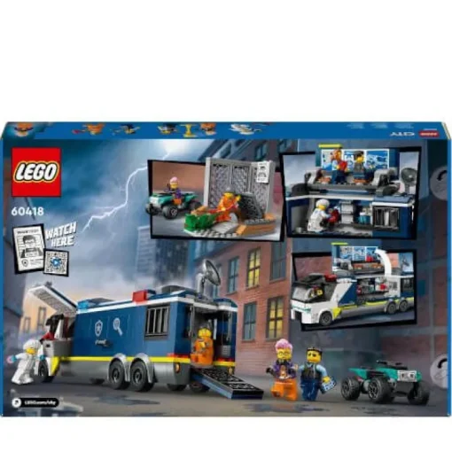LEGO® City 60418 Polizeitruck mit Labor | Teddy Toys Kinderwelt