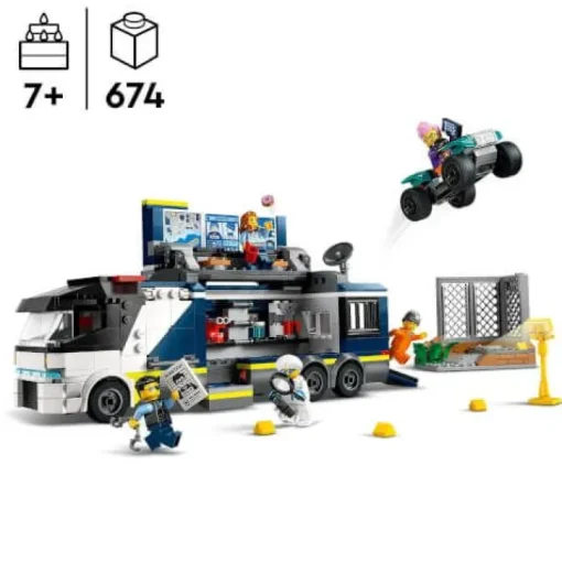 LEGO® City 60418 Polizeitruck mit Labor | Teddy Toys Kinderwelt